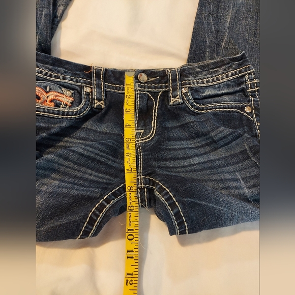 Rock Revival YUI Skinny Low Rise Edgy Stretch Jeans - 27" - Picture 7 of 9